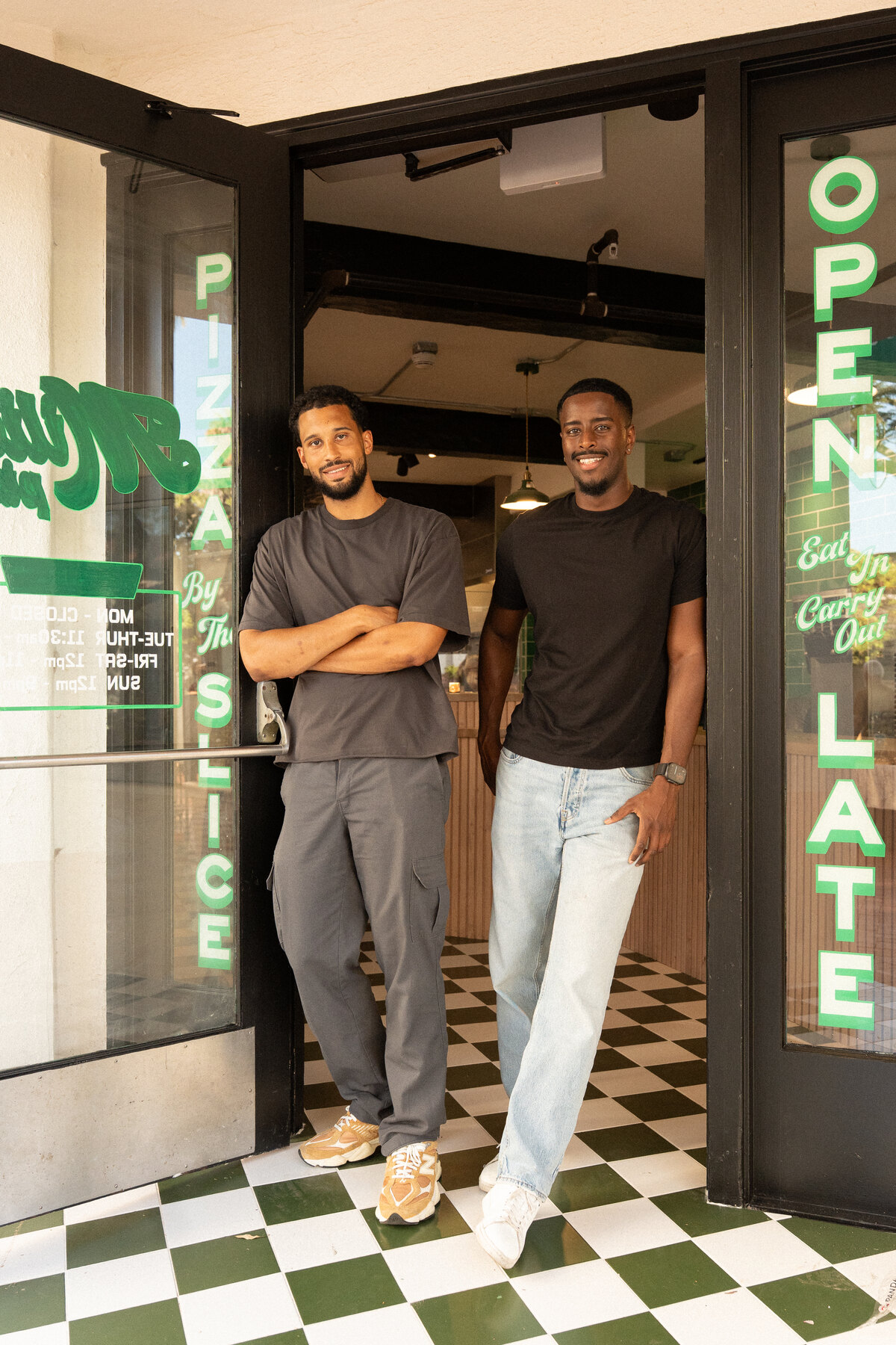 Milio's Pizza founders